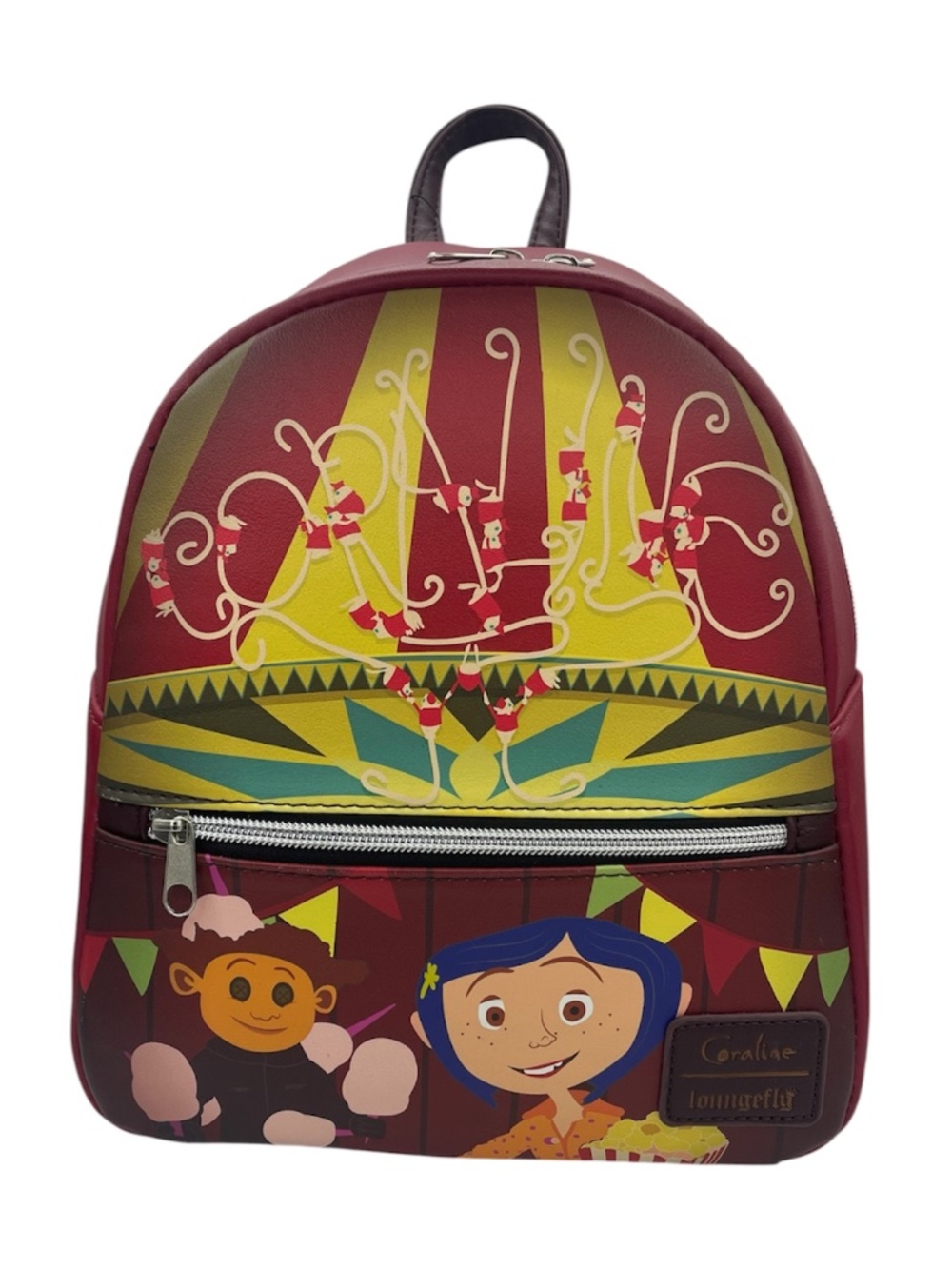 LOUNGEFLY Caroline circus backpack- New